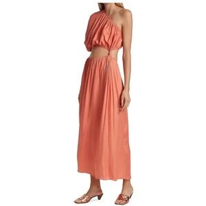 NWT FARM Rio One-Shoulder Dress